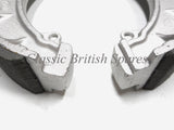 Triumph / BSA 8" Dual Twin Leading Front Brake Shoes (1 SET) 37-1996 - TR6 / T120 / A65 / T150