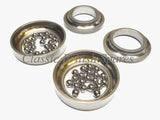 BSA Complete Steering Head Bearing Race & Cone Set - B31 B32 A7 A10 A65