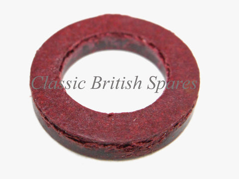 Triumph Primary Chain Adjuster Plug Fiber Washer (1) - 57-1738 - 1963-79 - T100 / T120 / T140