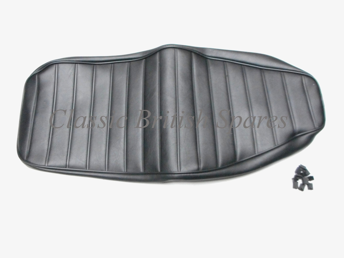 Triumph TR25W Trophy Black Fluted Seat Cover (1) - 82-9504 - 1968-70