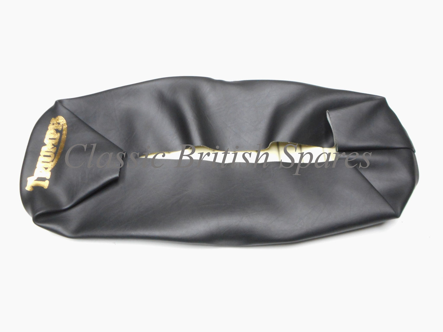 Triumph TR25W Trophy Black Fluted Seat Cover (1) - 82-9504 - 1968-70