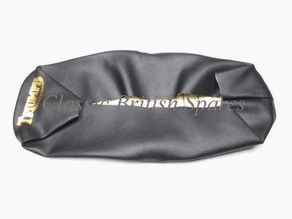 Triumph TR25W Trophy Black Fluted Seat Cover (1) - 82-9504 - 1968-70