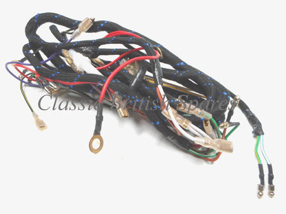 Triumph / BSA Twins Cloth Main Wiring Harness 54960710 1971-72