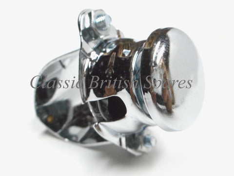 Lucas Type 7/8" Chrome Horn Kill Button - 76204