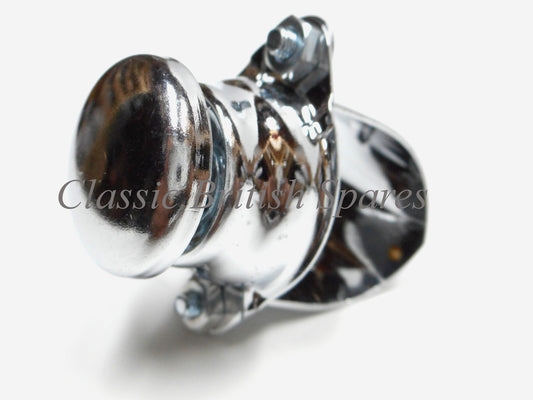Lucas Type 1" Handlebar Chrome Kill / Horn Button (1) - 76210