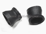 Triumph 650 / 750 Rubber Airbox Hose Connectors (2) 83-2626 - 1971-76  -T120 / T140