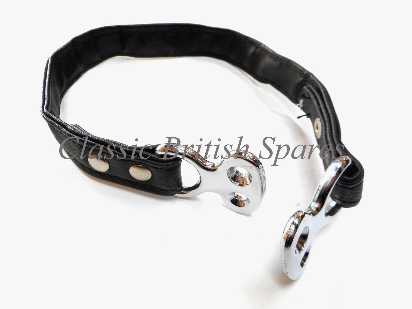 Triumph "West Coast" Passenger Black Saftey Seat Strap (1) - 82-4361 - 1967-68 - T100 / T120