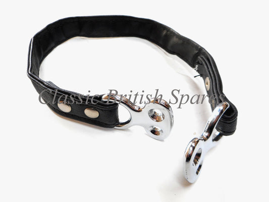 Triumph "West Coast" Passenger Black Saftey Seat Strap (1) - 82-4361 - 1967-68 - T100 / T120