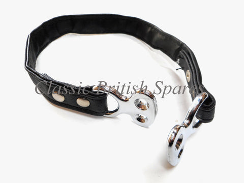 Triumph "West Coast" Passenger Black Saftey Seat Strap (1) - 82-4361 - 1967-68 - T100 / T120