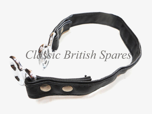 Triumph "West Coast" Passenger Black Saftey Seat Strap (1) - 82-4361 - 1967-68 - T100 / T120
