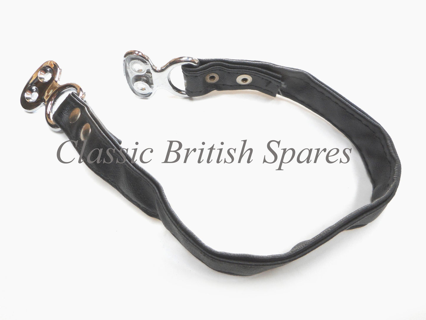 Triumph "West Coast" Passenger Black Saftey Seat Strap (1) - 82-4361 - 1967-68 - T100 / T120
