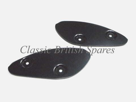Triumph Knee Pad Grip Mounting Plate Set - 82-3915 & 82-3916 - T20 / 6T / T110 / Etc