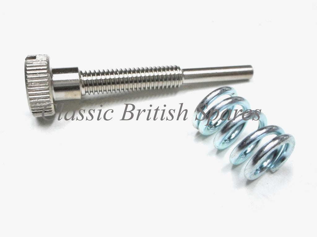 Amal Monobloc Throttle Stop Screw With Spring RKC/514 375 / 376 / 389