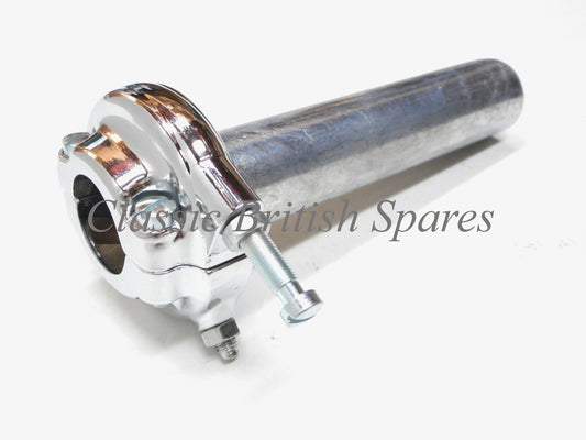 Triumph BSA Single Carb Throttle Assembly Amal Style 60-7014 7/8" 364 Type B44