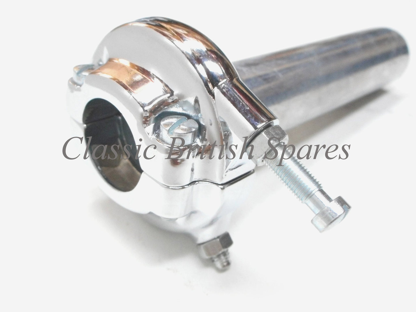 Triumph BSA Single Carb Throttle Assembly Amal Style 60-7014 7/8" 364 Type B44