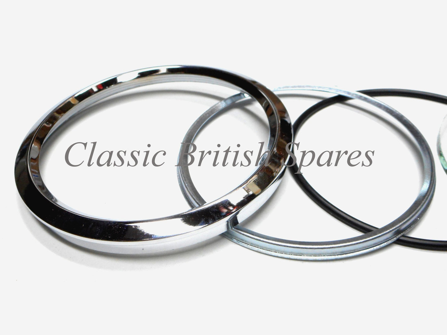 Smiths Chronometric Speedo / Tach Bezel Kit (1) - Flanged
