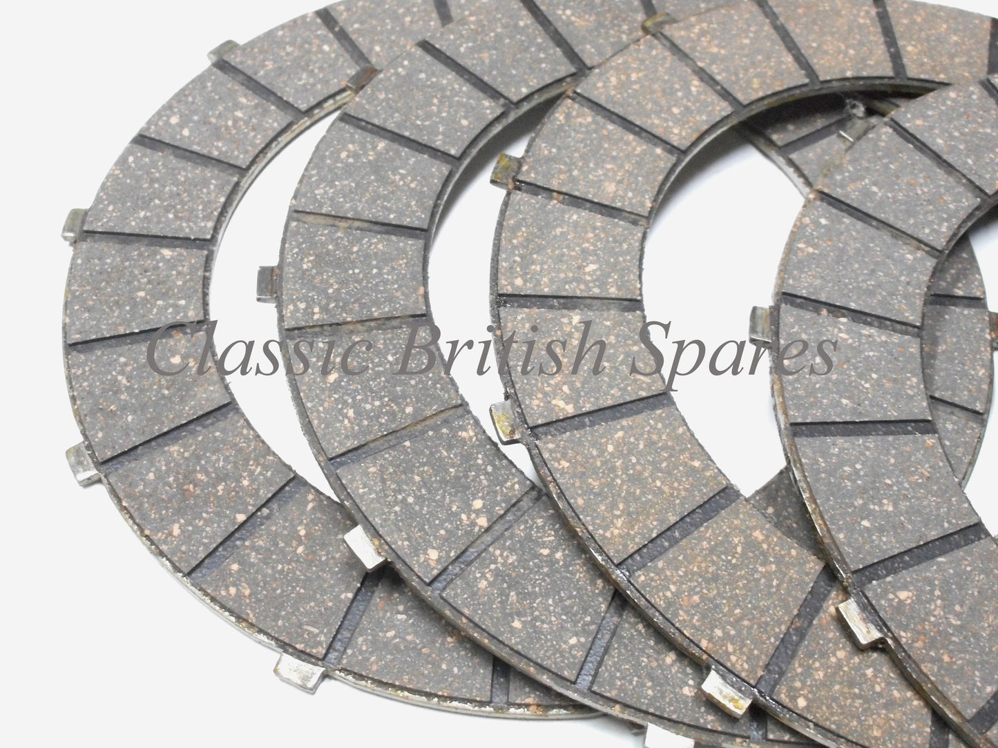 Triumph / BSA Twins Friction Drive Clutch Plates (6) - 57-4763 - 500 / 650 / 750
