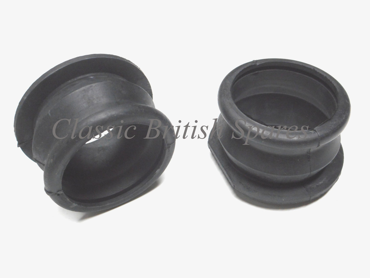 Norton Commando Air Box Intake To Carb Rubber Hoses (2) - 06-2537 - 1968-74