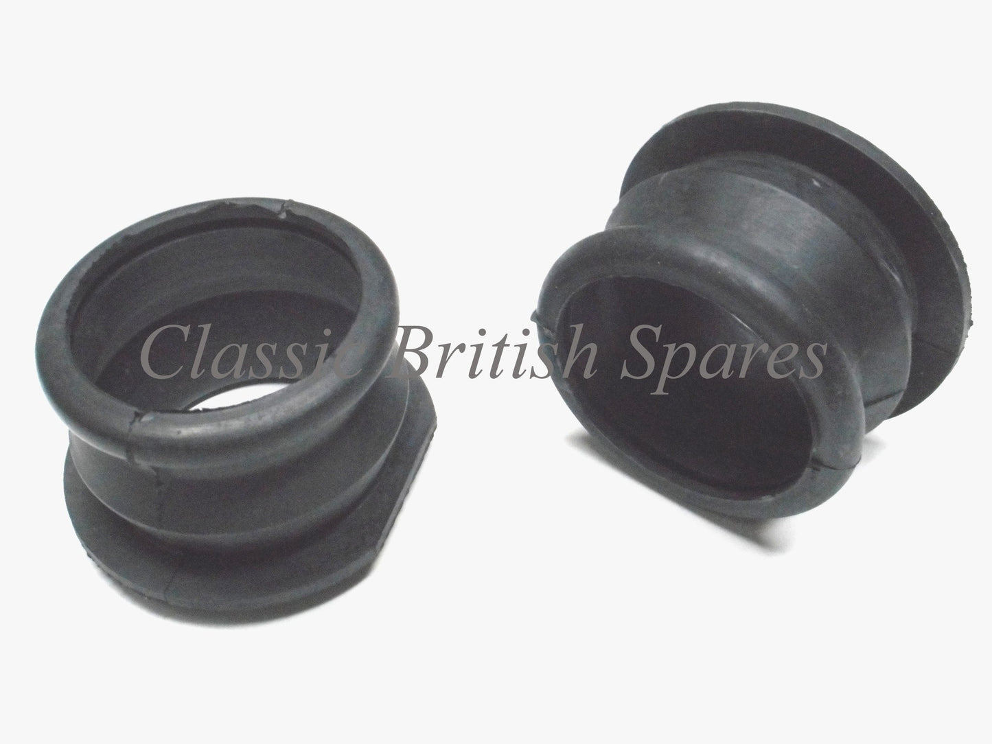 Norton Commando Air Box Intake To Carb Rubber Hoses (2) - 06-2537 - 1968-74
