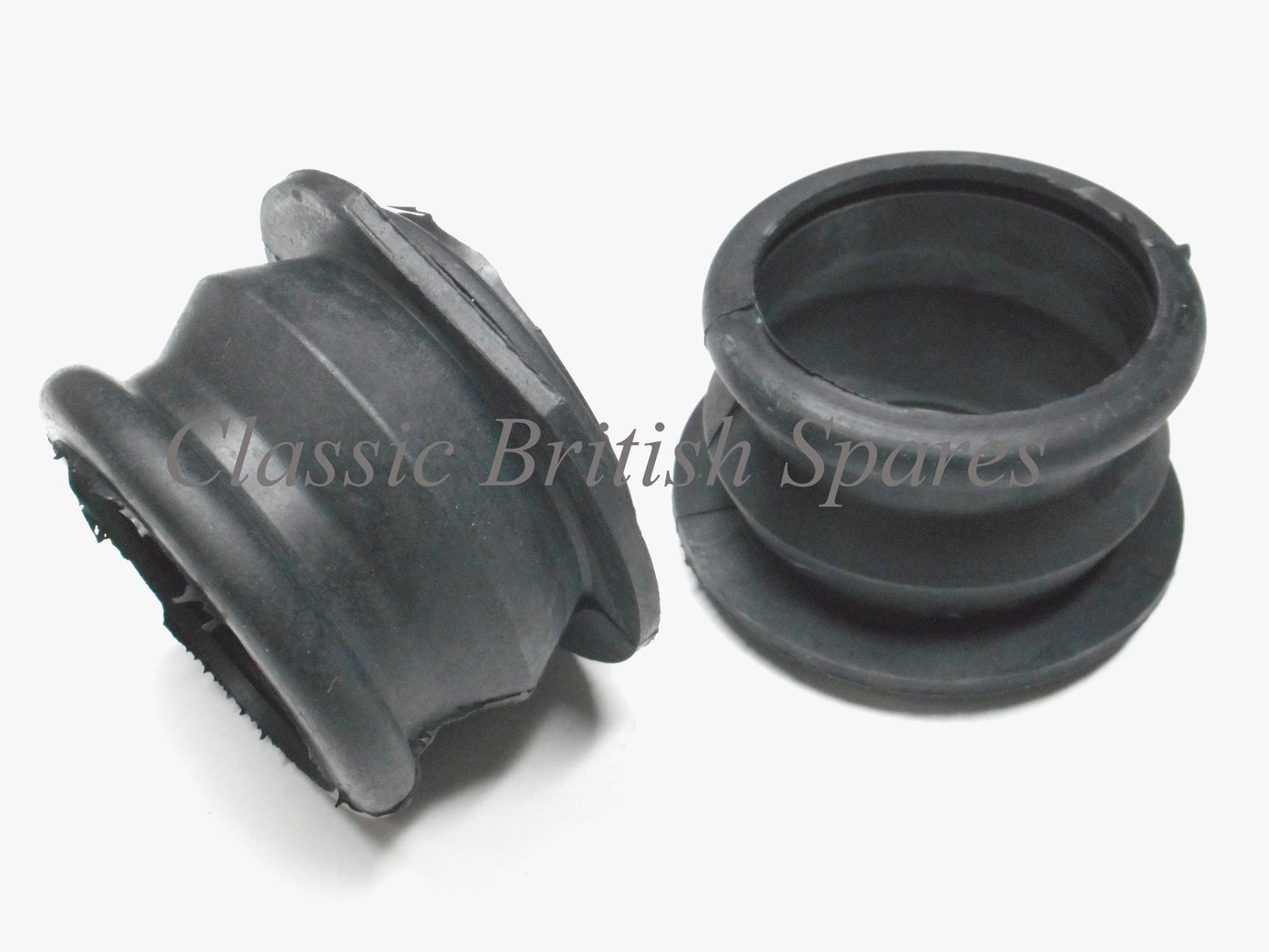 Norton Commando Air Box Intake To Carb Rubber Hoses (2) - 06-2537 - 1968-74