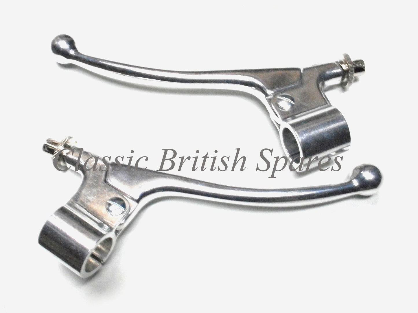 Triumph BSA Amal Style Alloy Clutch & Brake Lever Set