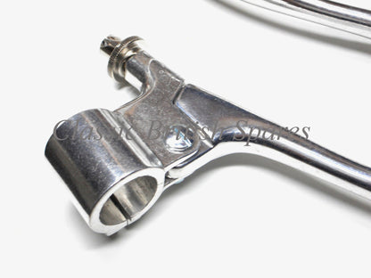 Triumph BSA Amal Style Alloy Clutch & Brake Lever Set