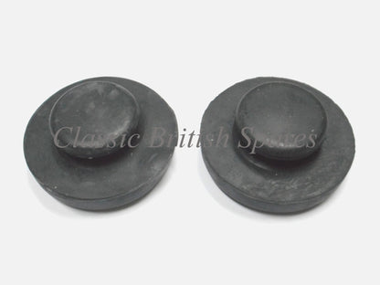 Triumph / BSA Gas Tank Anti-Roll Rubbers (2) - 83-4931 - 1971-82 A65 / TR6 / T140