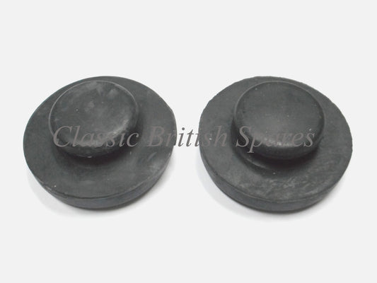 Triumph / BSA Gas Tank Anti-Roll Rubbers (2) - 83-4931 - 1971-82 A65 / TR6 / T140