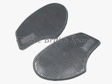 BSA Gas Tank Rubber Knee Pad Set - 82-9722 & 82-9723 - 1968-70 - A65F / B25 / B44SS / C25