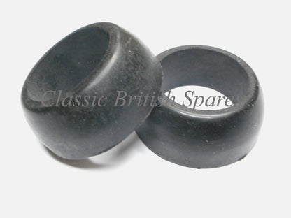 Triumph Upper Fork Tube Rubber Boots (2) - 97-4461 - 1973-82 - TR7 / T140 / T150 / TSS