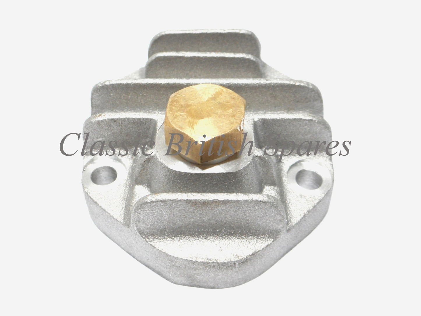 BSA Engine Alloy Finned Sump Plate W/ Magnetic Plug (1) - B31 / B32 / B33 / M20
