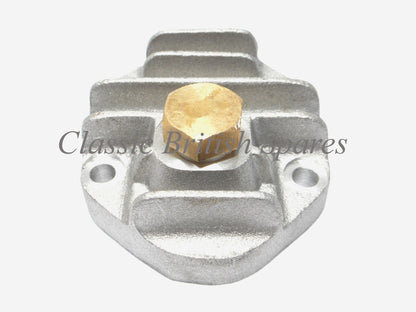 BSA Engine Alloy Finned Sump Plate W/ Magnetic Plug (1) - B31 / B32 / B33 / M20