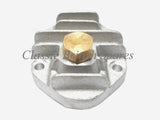 BSA Engine Alloy Finned Sump Plate W/ Magnetic Plug (1) - B31 / B32 / B33 / M20