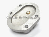 BSA Engine Alloy Finned Sump Plate W/ Magnetic Plug (1) - B31 / B32 / B33 / M20
