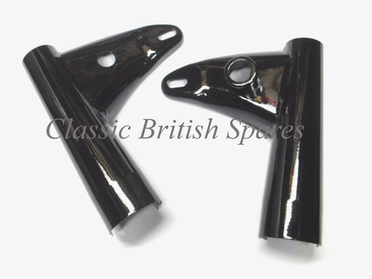Triumph Headlight Fork Ear Bracket Set 97-2161 & 97-2162 1968-70 T90 T100 T120