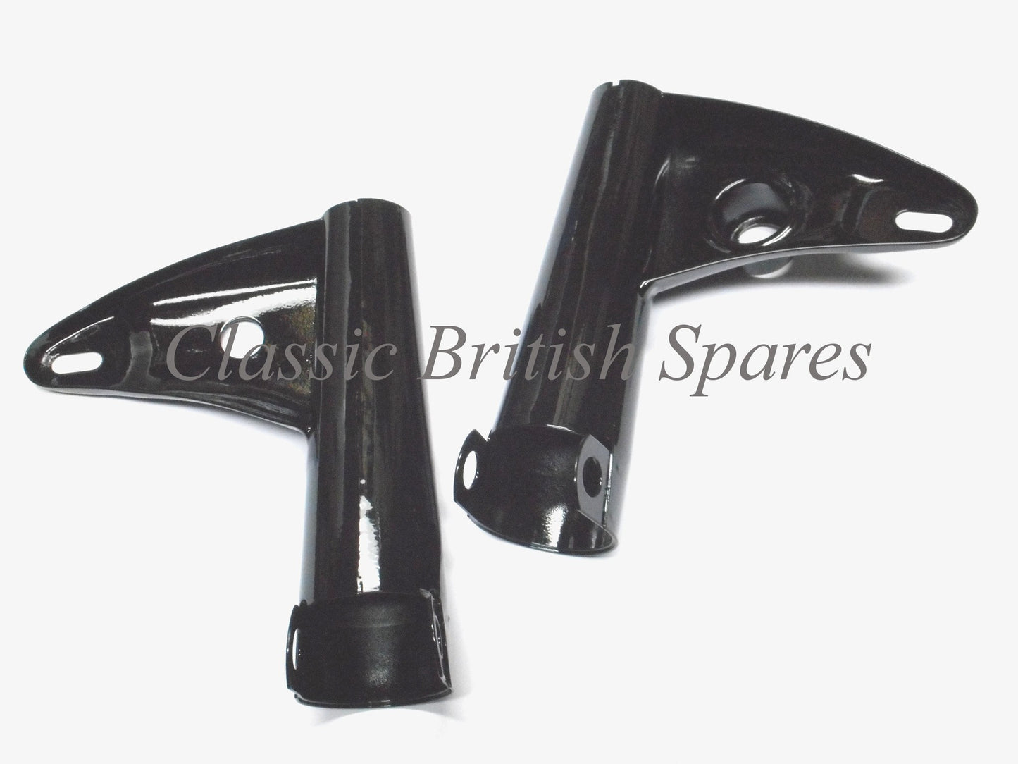Triumph Headlight Fork Ear Bracket Set 97-2161 & 97-2162 1968-70 T90 T100 T120