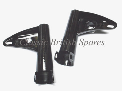 Triumph Headlight Fork Ear Bracket Set 97-2161 & 97-2162 1968-70 T90 T100 T120