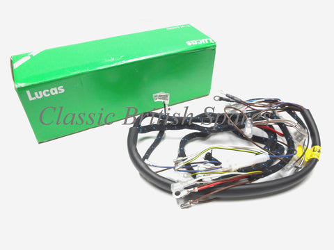 BSA Genuine Lucas Cloth Bound Wiring Harness 54953385 19-0947 1968 A50 A65