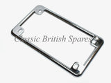 Chrome Universal Motorcycle License Plate Frame