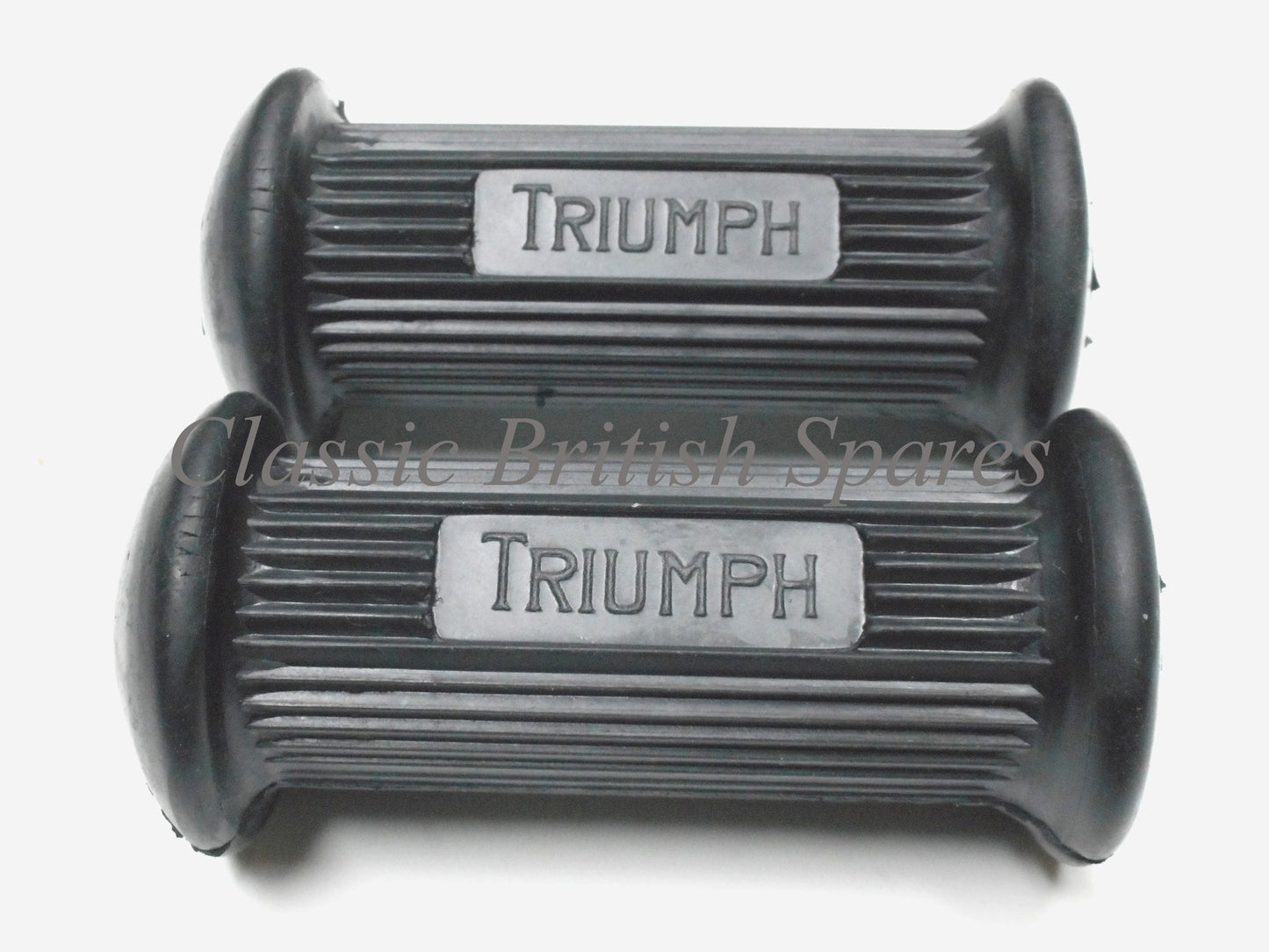 Triumph Riders Front Foot Rest Rubbers (1 Pair) - 82-9279 - 1968-78 - T120 / T140 / T150 / TR6