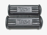 BSA Riders Footrest Rubber Set W/ Logo - 82-9602 - 1969-72 - A50 / A65 / B25 / C25