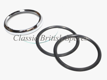 Smiths 3" Magnetic Speedo / Tach Bezel Kit (1)