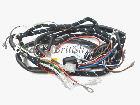 thumbnail image 2 of 15 7mm Vintage Triumph BSA 500 650 A65 A50 Cloth Spark Plug Wire Black Yellow 2 of 6