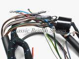 BSA Early Distributor C15 B40 Lucas Cloth Bound Wiring Harness 54940666 1959-63