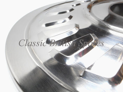 BSA A75 Rocket III TLS 8" Stainless Steel Wheel Hub Cap Cover 37-2240 1969-70