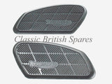 Triumph Gas Tank Knee Pad Rubbers 82-8192 & 82-8193 1968-74 T100 T120 TR25W TR6