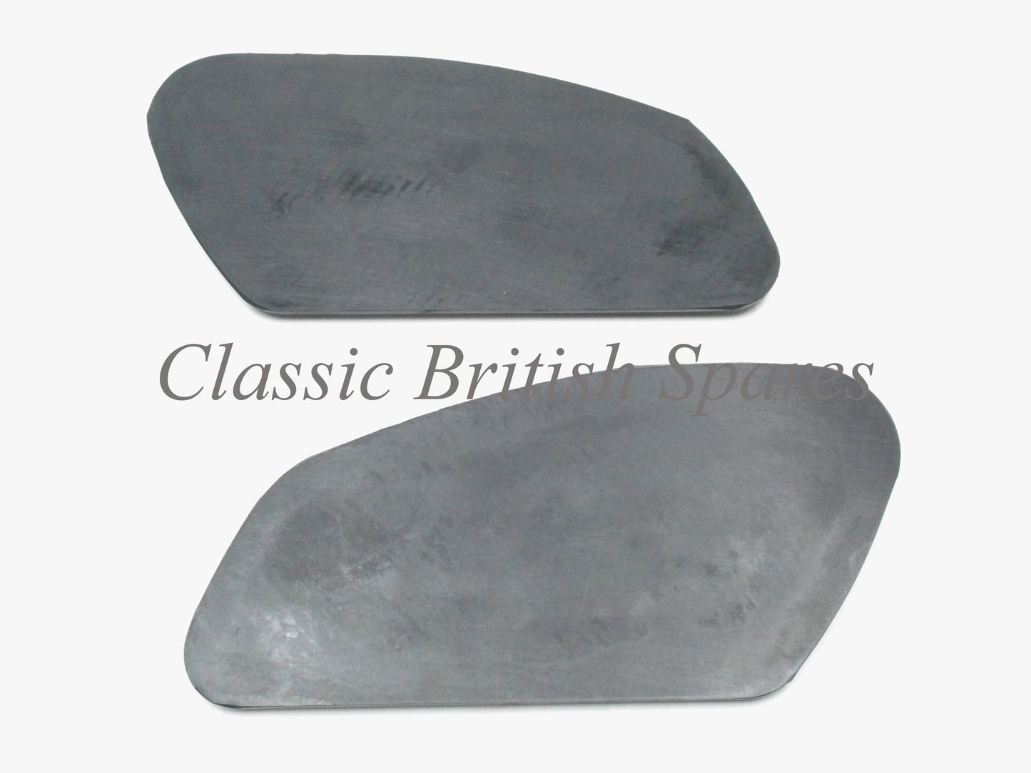 Triumph Gas Tank Knee Pad Rubbers 82-8192 & 82-8193 1968-74 T100 T120 TR25W TR6