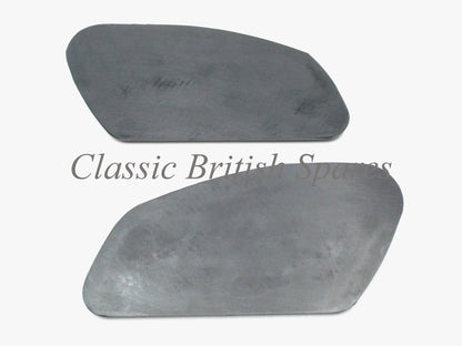 Triumph Gas Tank Knee Pad Rubbers 82-8192 & 82-8193 1968-74 T100 T120 TR25W TR6