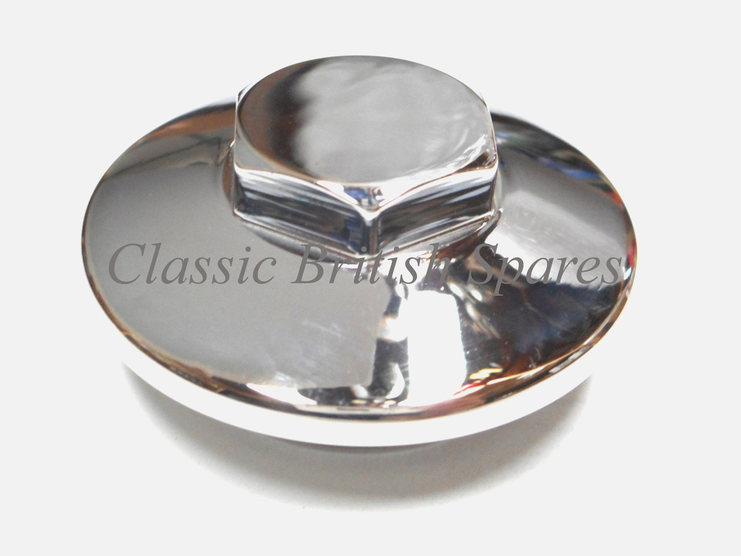 Matchless / AJS Chrome Oil Tank Filler Cap Screw (1) - 00-0795
