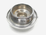 Matchless / AJS Chrome Oil Tank Filler Cap Screw (1) - 00-0795
